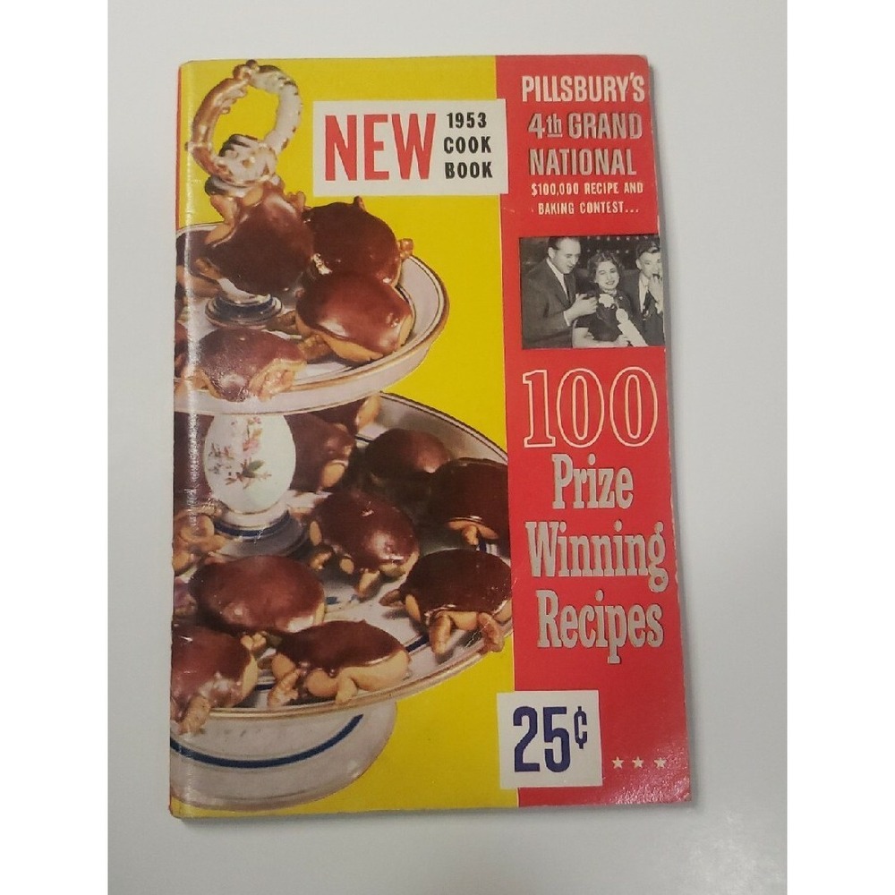 Pillbury's 4th Grand National New 1953 Cook Book - First Edition